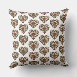 Noors Rosemaling I Heart Lefse Kussen