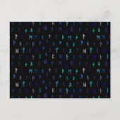 Noors 's nachts Briefkaart (Voorkant)