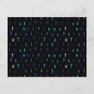 Noors 's nachts Briefkaart