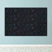 Noors 's nachts Canvas Print (Insitu (Houten vloer))