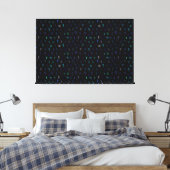 Noors 's nachts Canvas Print (Insitu (Slaapkamer))