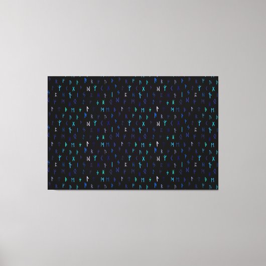 Noors 's nachts Canvas Print (Voorkant)