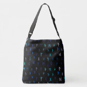 Noors 's nachts crossbody tas (Achterkant)