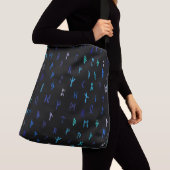 Noors 's nachts crossbody tas (Dichtbij)