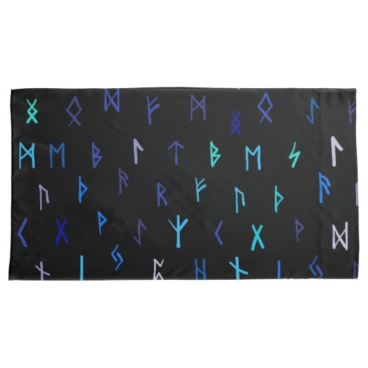 Noors 's nachts Kussenslopen (Voorkant-Rechts)