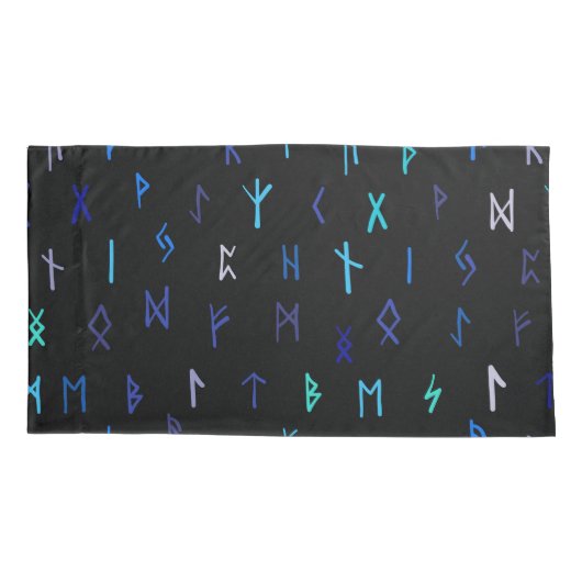 Noors 's nachts Kussenslopen (Achterkant-Links)