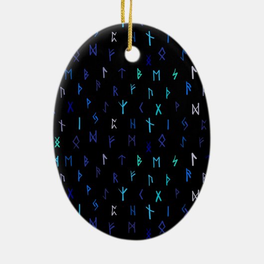 Noors 's nachts Ornament (Achterkant)