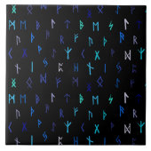 Noors 's nachts Tegel Tegeltje (Voorkant)