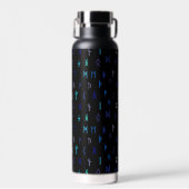 Noors 's nachts waterfles (Voorkant)