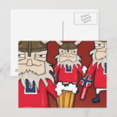 Noors Viking Briefkaart (Voorkant / Achterkant)