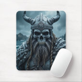 Noors Viking Poster met hoornhelm Muismat (Met muis)