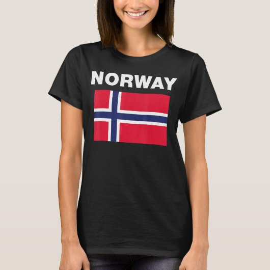 Noors Vlag T-shirt (Voorkant)