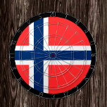 Noors vlaggendartboard & darts / spelraad dartbord<br><div class="desc">Dartboard: Noorse en Noorse vlagdonzen,  familiepleetspelen - hou van mijn land,  zomerspelen,  feestdag,  vaders dag,  verjaardagsfeest,  universiteitsstudenten/sportfans</div>