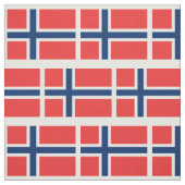 Noors vlagpatroon aangepaste stof DIY textiel (Swatch)