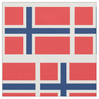 Noors vlagpatroon aangepaste stof DIY textiel