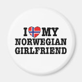 Noors Vriendin Magneet (Voorkant)