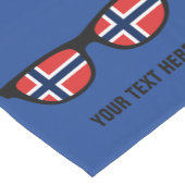 Noorse aangepaste tabelrunners voor schaduwen korte tafelloper (Hoek)