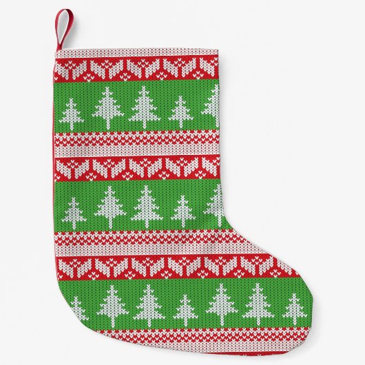 Noorse Alpiene kerstbomen Kleine Kerstsok (Voorkant)