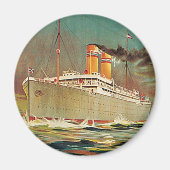 Noorse Amerikaanse lijn Magneet (Voorkant)