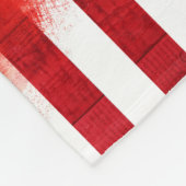 Noorse Amerikaanse vlag | Hout- en schildlijnen Fleece Deken (Hoek)