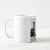 Noorse art nouveau deur koffiemok (Links)