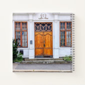 Noorse art nouveau deur notitieboek (Achterkant)