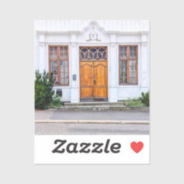 Noorse art nouveau deur sticker