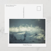 Noorse berglandschap briefkaart (Voorkant / Achterkant)