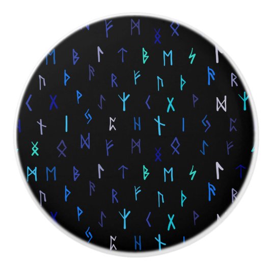 noorse bij nacht knop (Voorkant)