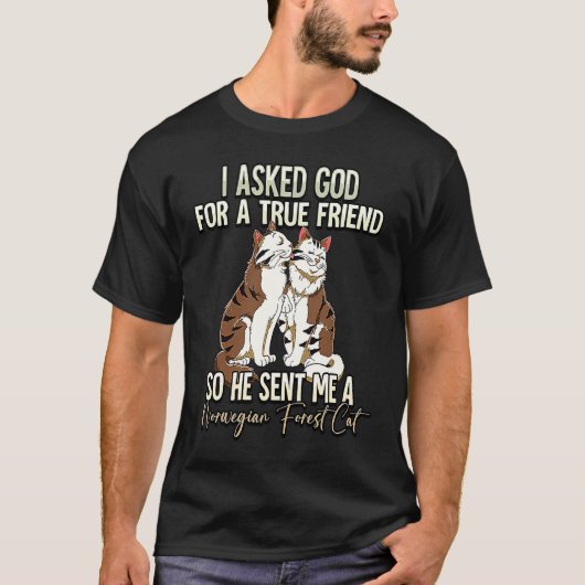 Noorse Boskat 5 T-shirt (Voorkant)