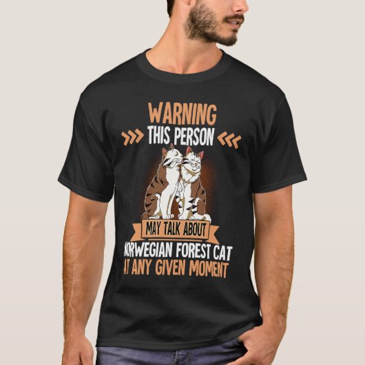 Noorse Boskat 7 T-shirt (Voorkant)