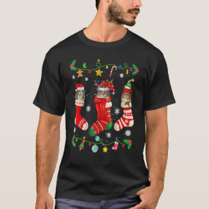 Noorse Boskat Kerst Soks Xmas Kat T-shirt