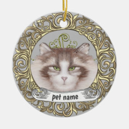 Noorse Boskat Lieve Herinnering ornament