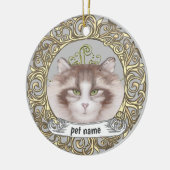 Noorse Boskat Lieve Herinnering ornament (Links)
