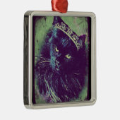 Noorse boskat metalen ornament (Rechts)