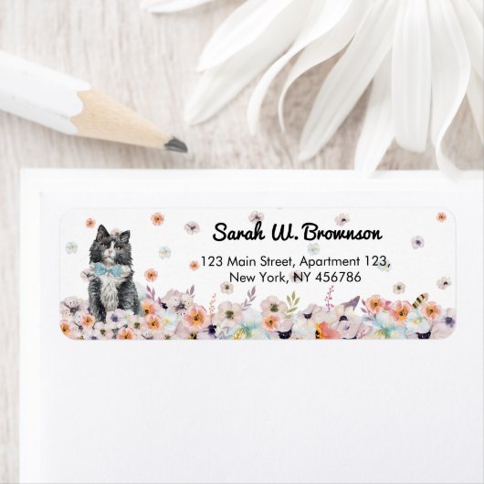 Noorse Boskat Noors Kitten Etiket (Insitu)