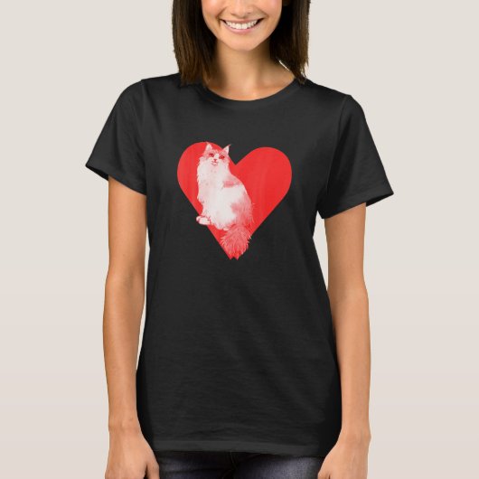 Noorse Boskat T-shirt (Voorkant)