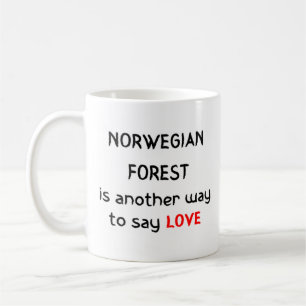 noorse bosliefdeskoffie - mok
