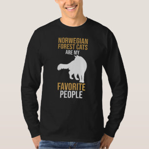 Noorse bossen zijn mijn favoriete volkeren t-shirt