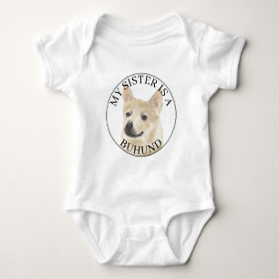 Noorse Buhund Hond Grote Zus Romper