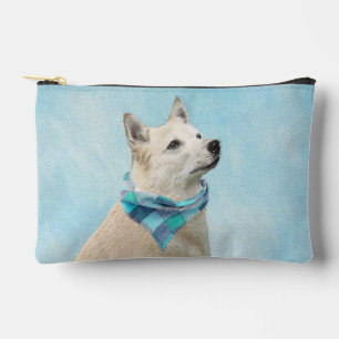 Noorse Buhund Schilderen Tarwe Oorspronkelijke Hon Etui