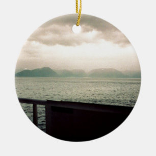 Noorse cruise keramisch ornament