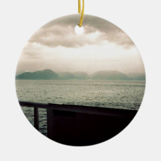 Noorse cruise keramisch ornament