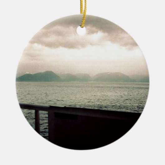 Noorse cruise keramisch ornament (Voorkant)