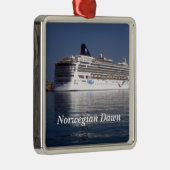 Noorse Dageraad Metalen Ornament (Rechts)