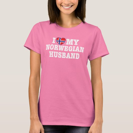 Noorse echtgenoot t-shirt (Voorkant)