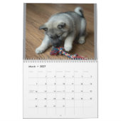 Noorse Elandhond 2027 Muurkalender Kalender (Mar 2027)