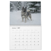 Noorse Elandhond 2027 Muurkalender Kalender (Jan 2027)