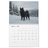 Noorse Elandhond 2027 Muurkalender Kalender (Feb 2027)