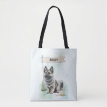 Noorse Elandhond Aquarel Gepersonaliseerde Hond